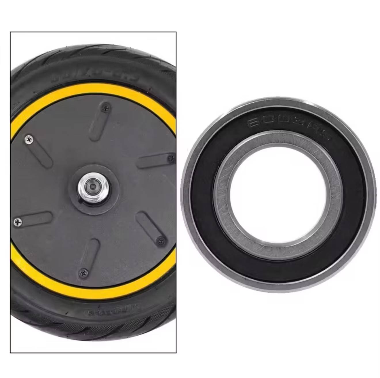 Hjullager för Ninebot MAX G2 G65 G30D G30P G30 elscooter: Fram