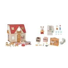 Sylvanian Families - Startsæt med klassiske møbler & Komplet Møbel Startsæt - Fri fragt og klar til levering - Prismatch