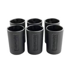 Jägermeisterglas svarta 6 st 2 cl