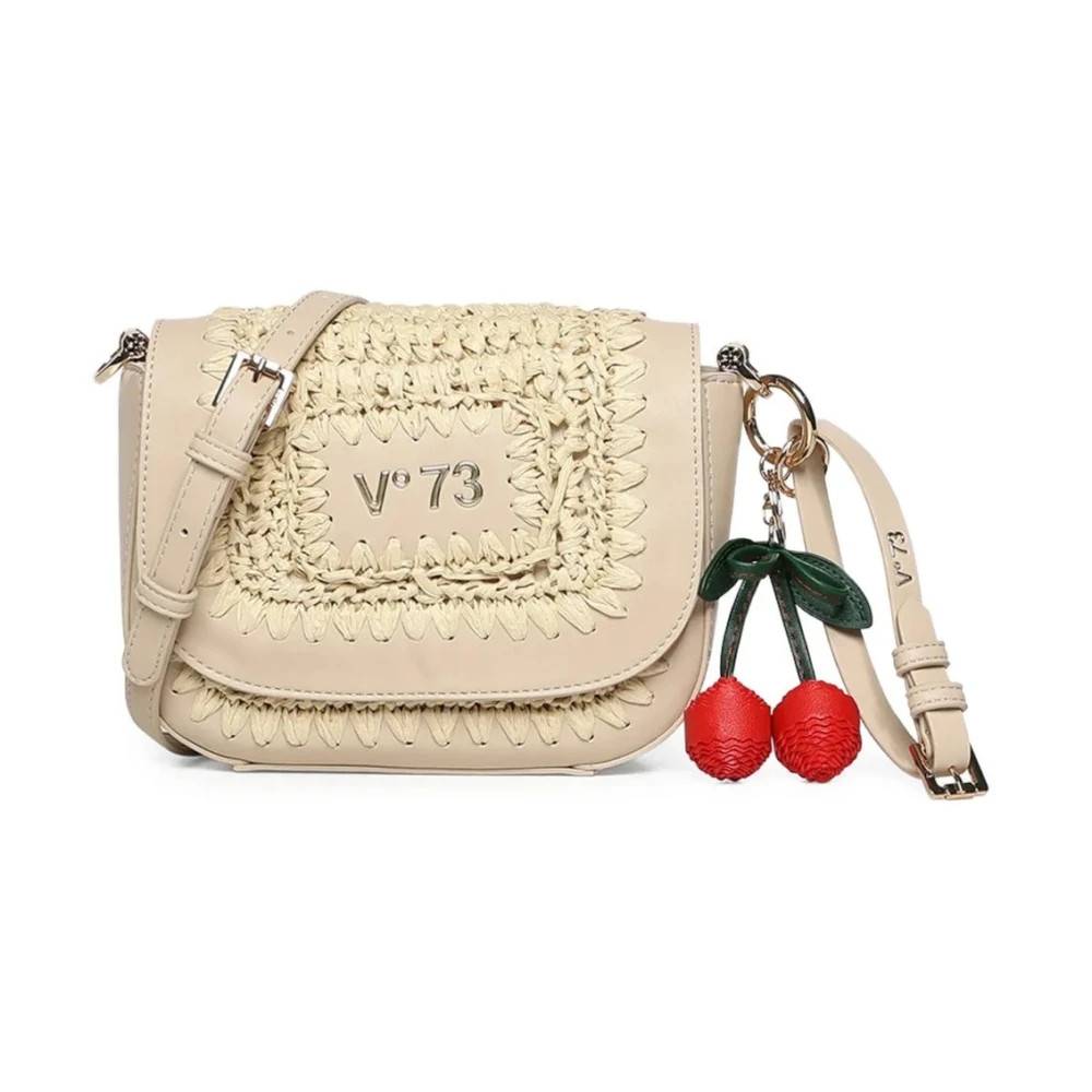 V73 Alisya Skuldertaske - Tasker - Dame - Beige - ONE SIZE - Uld