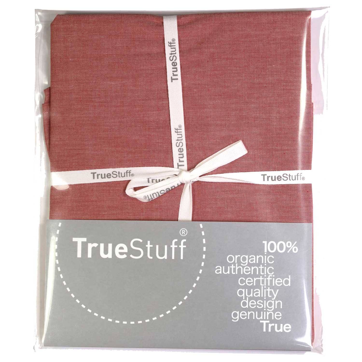 Viskestykker Chambray Red, - Dobbeltpakke 2 x 50x70 cm.