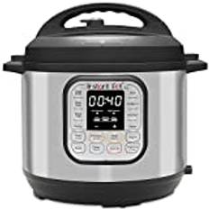 Instant Pot 113-0061-01-EU Duo 80, rostfritt stål, silver - SILVER - 8L