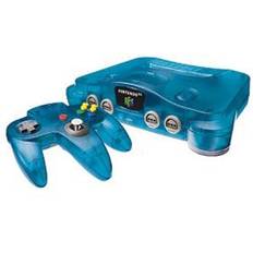 Nintendo 64 + 1 Handkontroll (Ice Blue) (Beg)