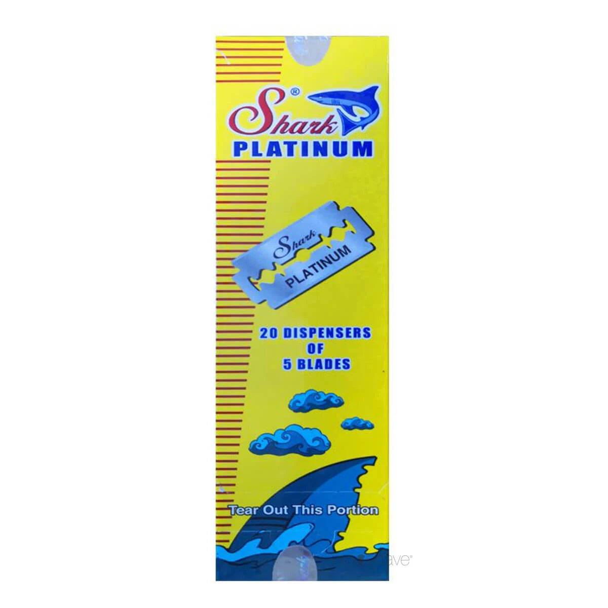 Shark Platinum DE-Barberblade, 1 Stang, 10x10 stk. (100 stk.).