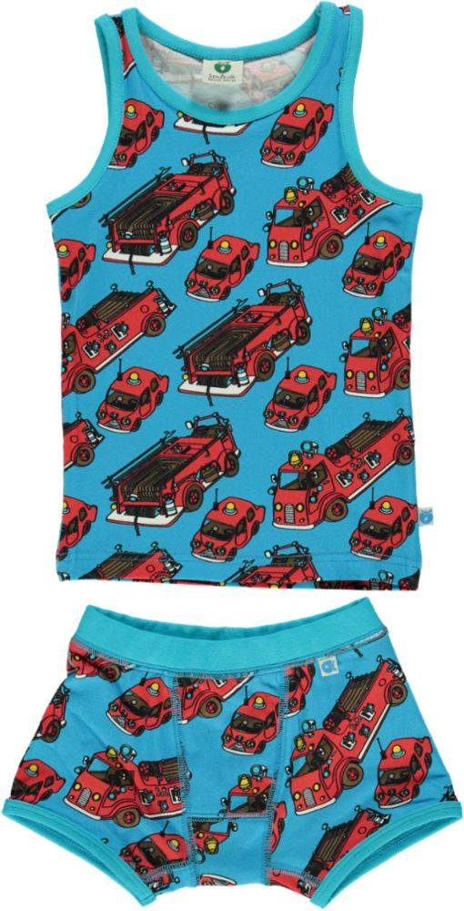 Underwear Firetruck - Ocean Blue / 11-12