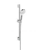hansgrohe Crometta ECO brusersæt 1jet - Hvid/krom