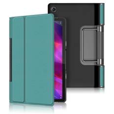 Lenovo Yoga Tab 11 - Læder cover m/ Kickstand - Mørkegrøn