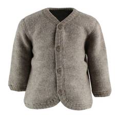 Joha Cardigan - Ull - Ljusbrun - Joha - 80 - Cardigan