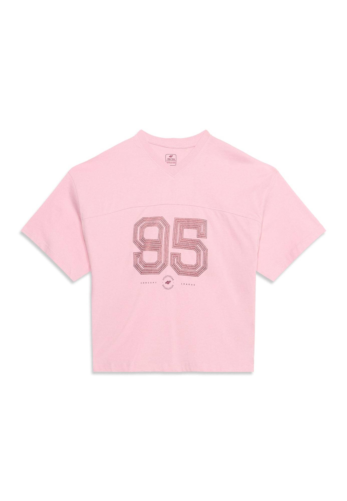 4F Junior Funktionsskjorte  magenta / gammelrosa