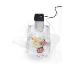 Sous vide kantinlock GN 1/1 transparant passar till sous vide...