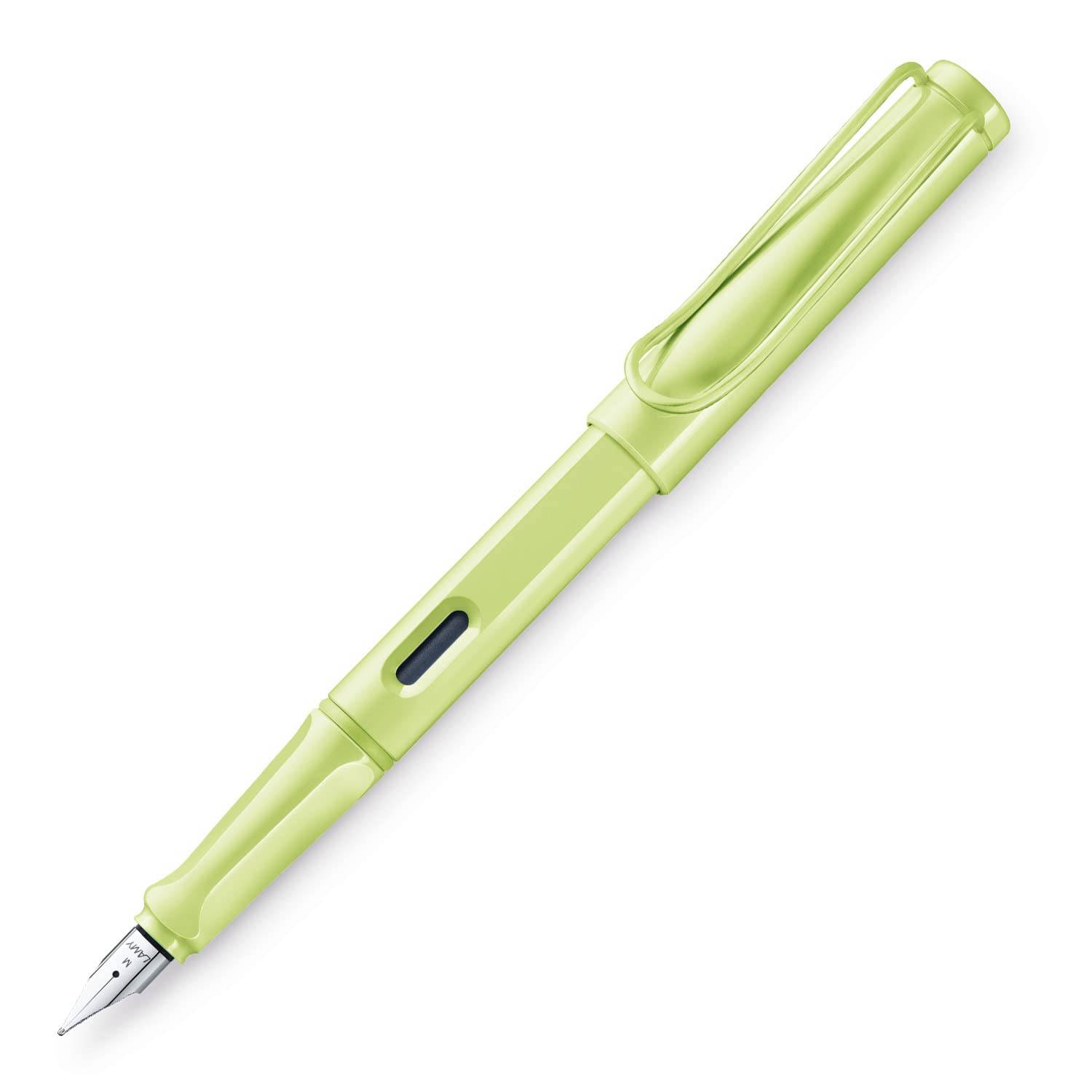 LAMY fountain pen F fine nib Safari Spring Green Officially imported LD0SG-F