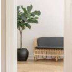 Sika-Design Swing 2 Pers. Sofa L: 140 cm Inkl. Hynde - Natural/A669 Dark Grey