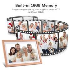 15.6 Inch Large WiFi Digital Photo Frame Cloud Digital Picture Frame Wall Mountable 1920*1080 IPS EU Plug