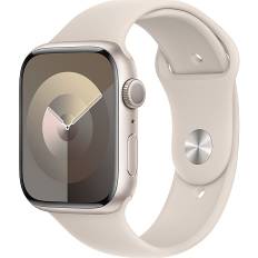 Apple Watch S9 GPS 45 mm M/L - Starlight (På lager i butik)