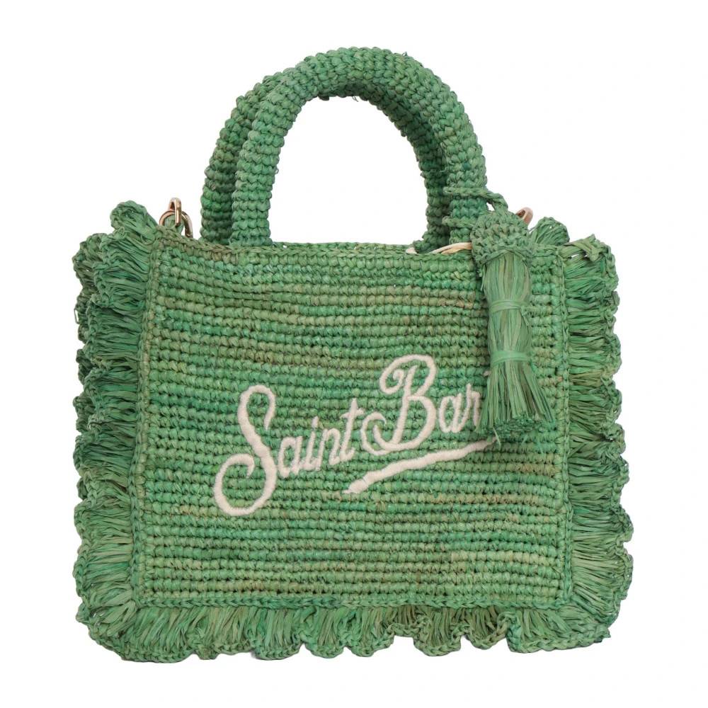 MC2 Saint Barth Borsa IN Rafia - Tasker - Dame - Grøn - ONE SIZE -