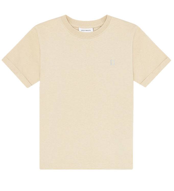 Les Deux T-shirt - Core Contrast - Light Sand - Les Deux - 110/116 - T-Shirt