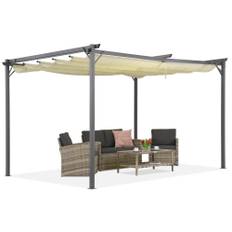 Beige pergola La Palma 4x4 Garden Point