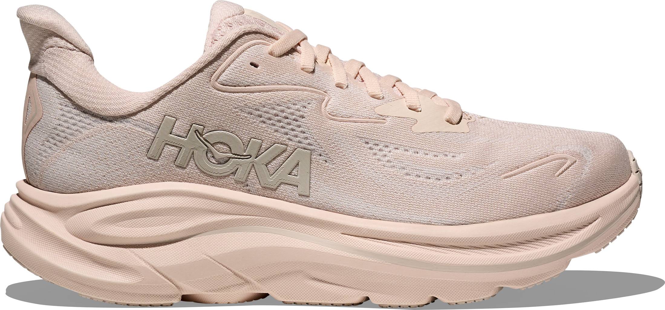 Hoka Women's Clifton 10 Beech Wood/Rose Cream, 43 1/3