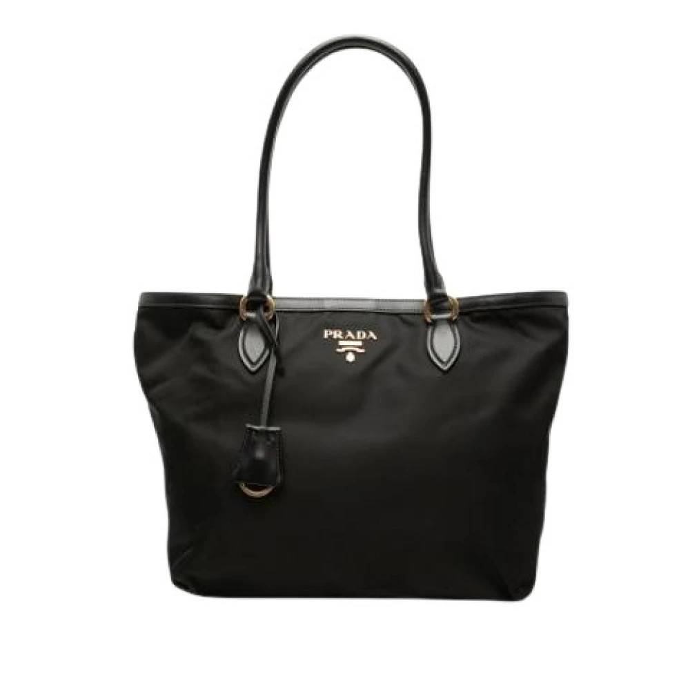 Prada Vintage Pre-owned Vintage Tote Bag - Vintage - Dame - Sort - ONE SIZE - Uld