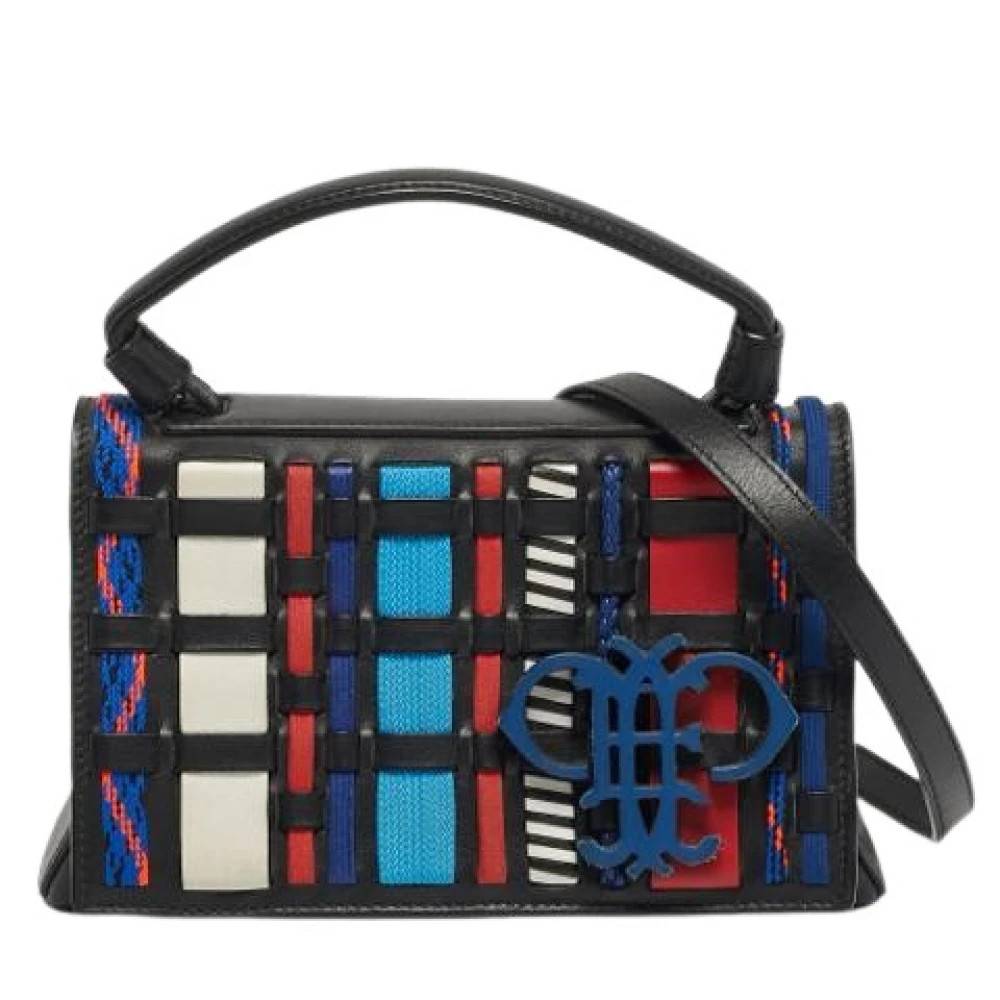 Emilio Pucci Pre-owned Pre-owned Læder Håndtaske - Vintage - Dame - Flerfarvet - ONE SIZE - Læder