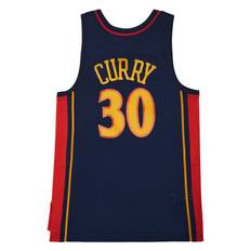 Women's Warriors Swingman Jersey -09 Curry, Female, Tøj, Jersey, Blå, XL