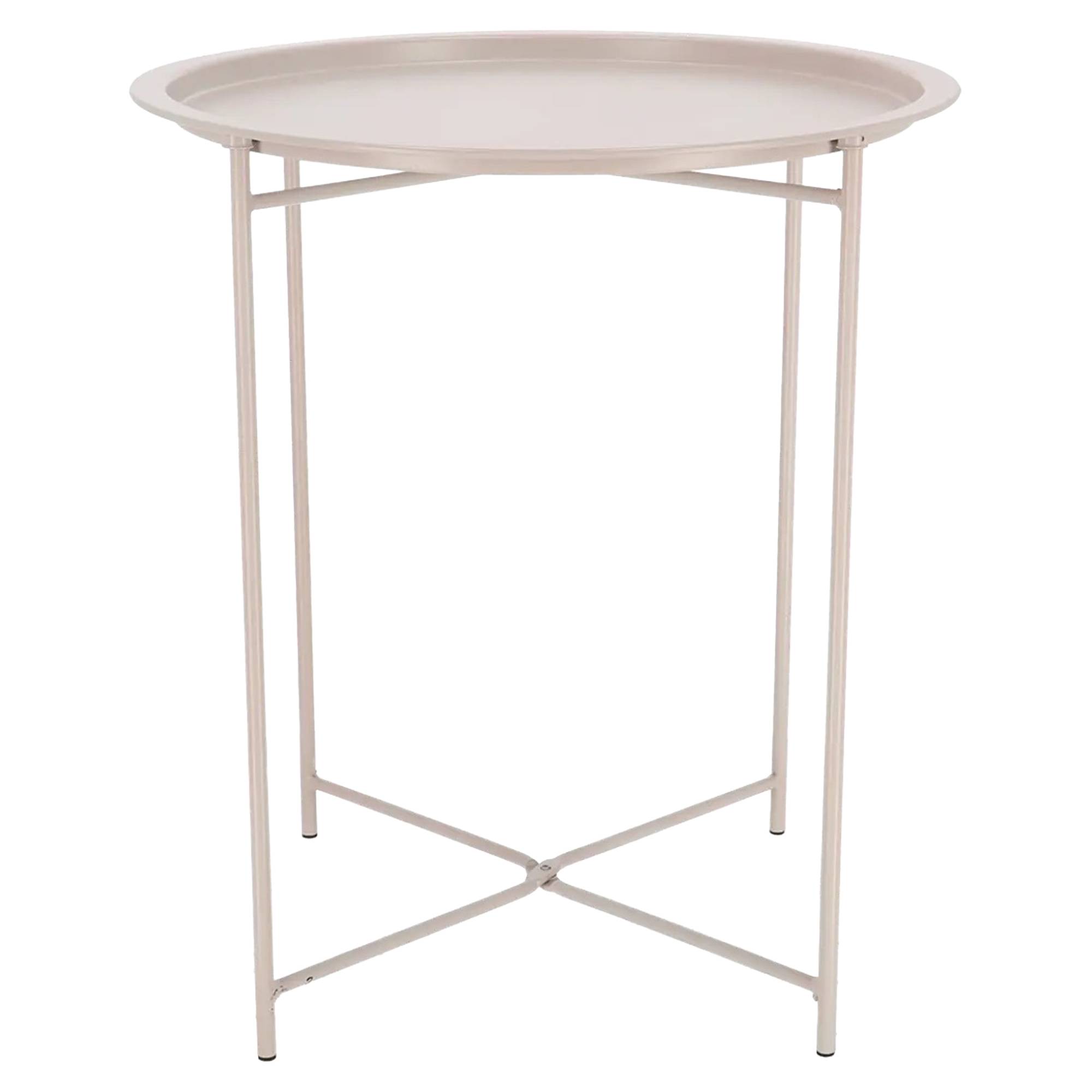 Trädgårdssidobord Buvette Gråbeige