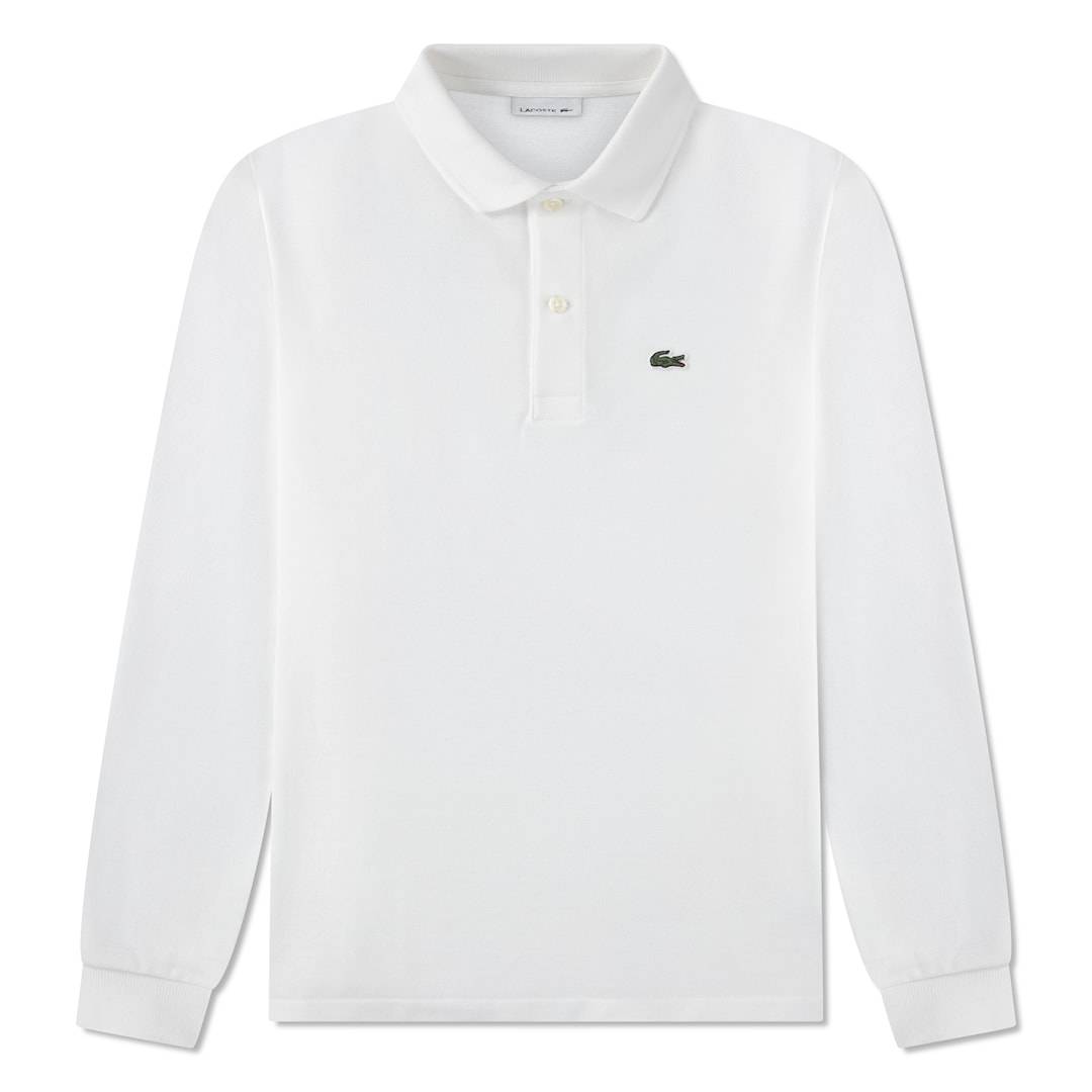 Lacoste Pique Polo Blanc Blanc 98 cm Vit 98 cm Pojkar