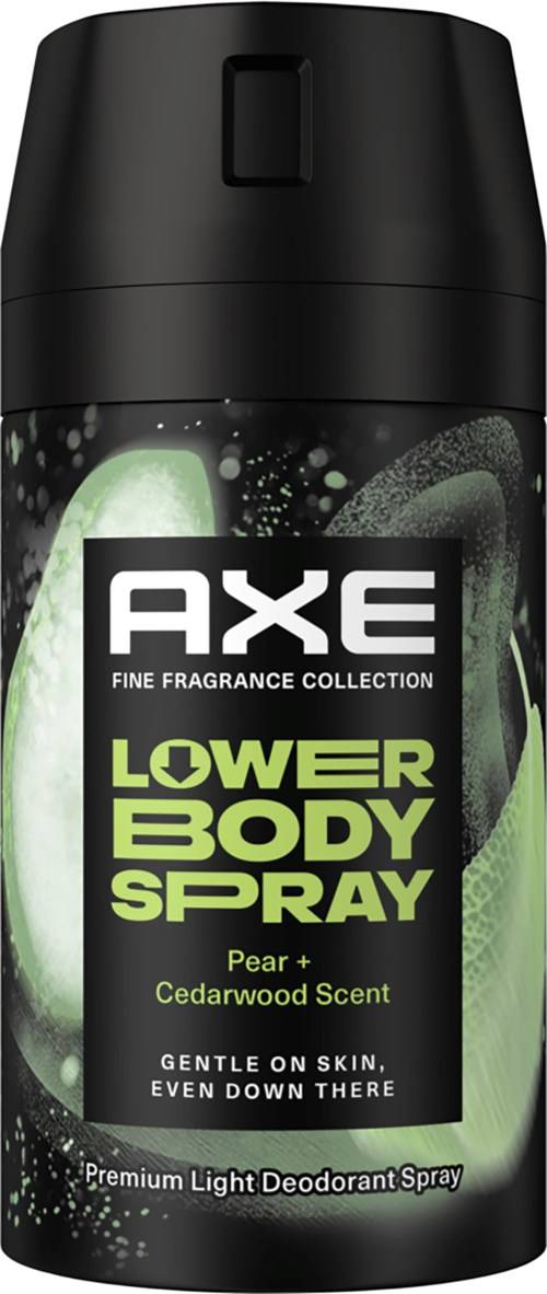 Axe Pear & Cedarwood Lower Body Deo Spray 100 ml