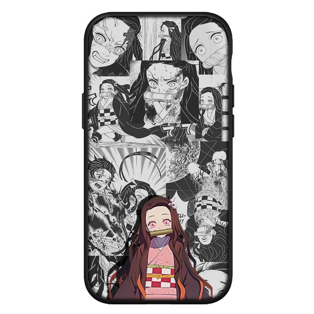 för Samsung Galaxy S25 S24 S23 S22 Ultra FE Plus A37 A57 A56 A55 A06 A16 A15 A36 A26 A35 A05 A25 A54 A34 S9 Fodral Demon Slayer Kamado Tanjiro Kokushibo for Samsung Galaxy A71 hjort