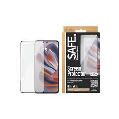 SAFE. by PanzerGlass Screen Protector w. Black Frame Motorola Edge 50 Neo | Ultra-Wide Fit