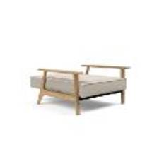 Innovation Living Splitback Frej Chair B: 112 cm - Oak/612 Blida Sand Grey