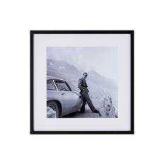Sean Connery tavla - Svart (B: 85 x H: 85 cm)