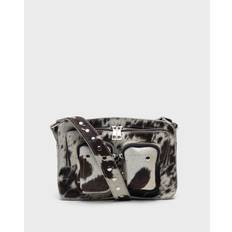 Núnoo Skuldertaske Ellie Black Dots - Hvid