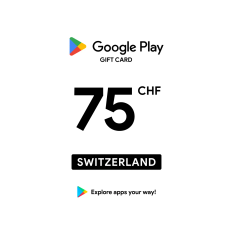 Google Play 75 CHF Gift Card (CH) - Digital Code