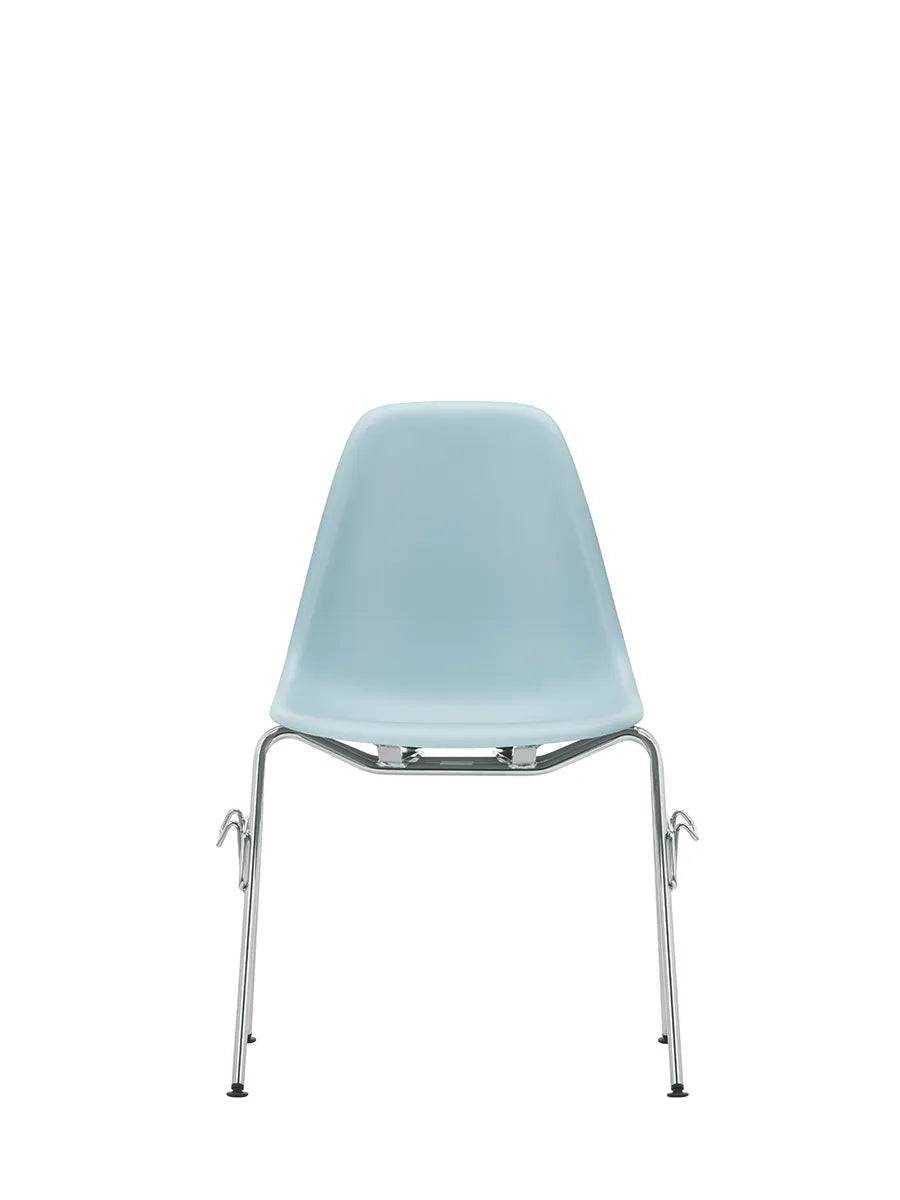 Eames Plastic Side Chair DSS, stabelbar fra Vitra Ice grey - Jacobsen Plus