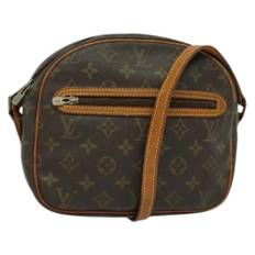 Louis Vuitton Vintage, Pre-owned, Dame, Brun, ONE SIZE, Uld, Pre-owned canvas tasker