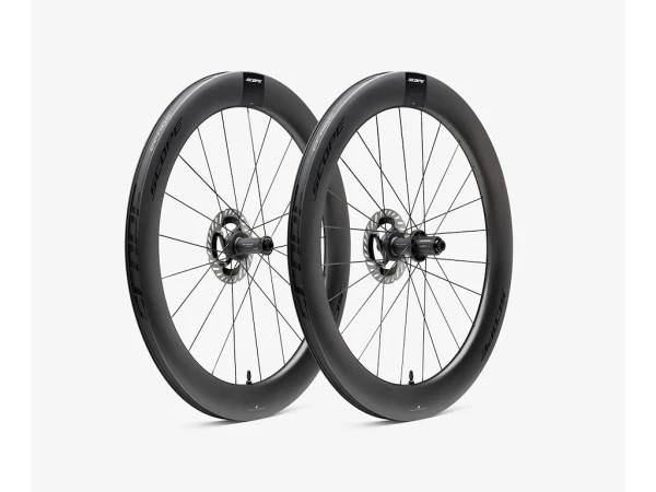 Scope R6.A 700c 65mm hjulsæt XDR body disc carbon sorte decals