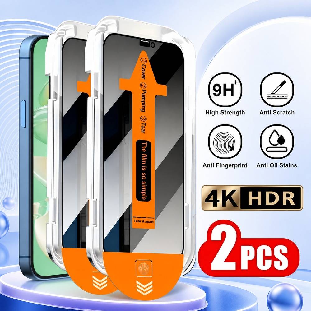 2PCS Privacy Tempered Glass For Poco C31 C40 C50 C51 C55 C61 Anti Spy Screen Protector For Poco C65 C71 C75 C75 5G C81 C81 Pro