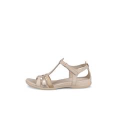 ECCO Flash - Salomé cuir pour femme - Beige - Size: 42 (UK 8-8.5)
