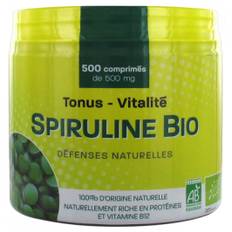 Pharm'Up Ekologisk Spirulina 500mg 500 Tabletter