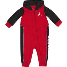 Air Jordan 23 Hooded Coverall Fire, Unisex, Kläder, jumpsuits & byxor, Röd, 0-3M (50-56) (0-3M (50-56))