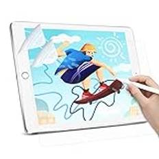 TIKSSO 2 Pieces Feel Like Paper Paper Texture Matte Protective Film Compatible with iPad (10.5 Inch)