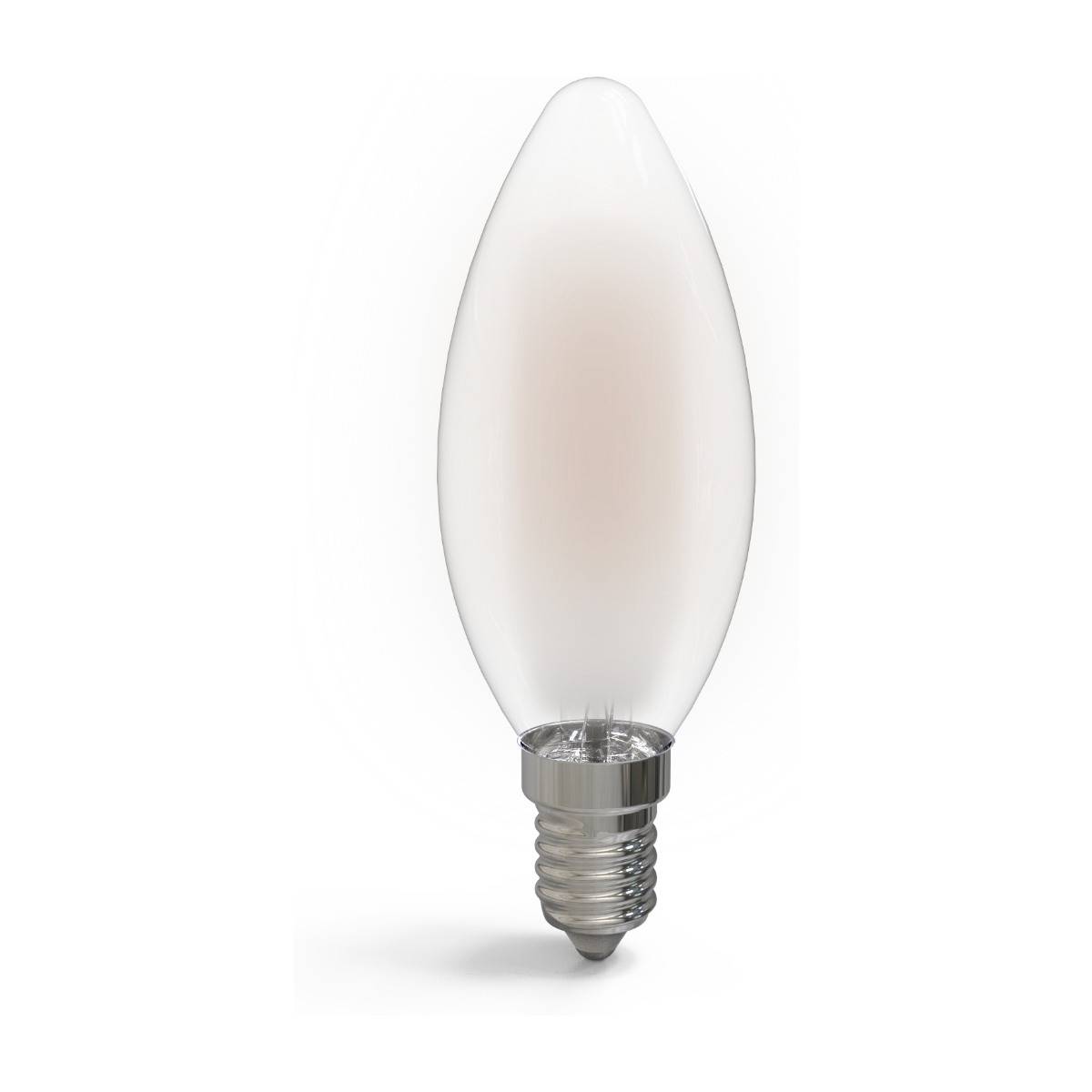 Kulz KLE14C160F E14 2W 160LM LED-pære, matteret glas.