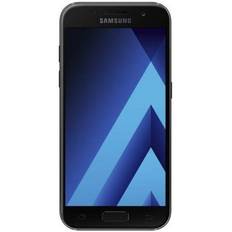 Begagnad Samsung Galaxy A3 2017 16GB i bra skick Grade B - Svart