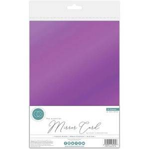 Metallisk Cardstock - A4 - 10st - Purple