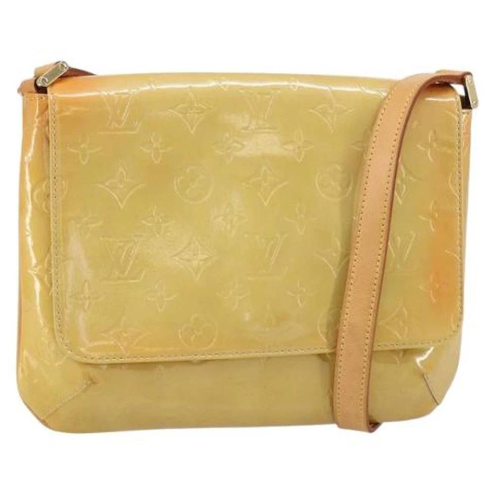 Louis Vuitton Vintage Pre-owned Vintage Skuldertaske - Vintage - Dame - Beige - ONE SIZE - Uld