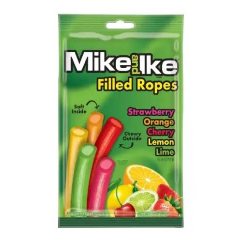 Mike and Ike Filled Ropes Fruit 85g(BF:2026-07-31)