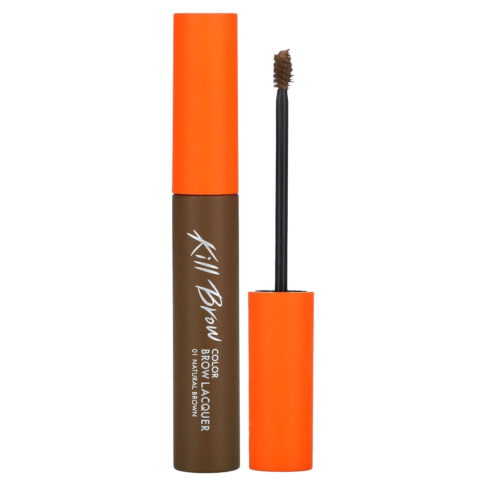 Kill Brow, Färgad Ögonbrynslack, 01 Naturligt Brun, 6G(0.21Oz)
