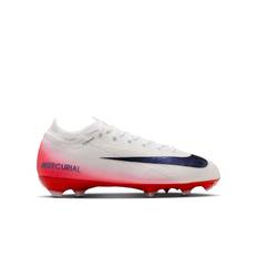 Nike Air Zoom Mercurial Vapor 16 Pro FG Fear Nothing - Hvid/Rød/Navy Børn - Græs (FG)