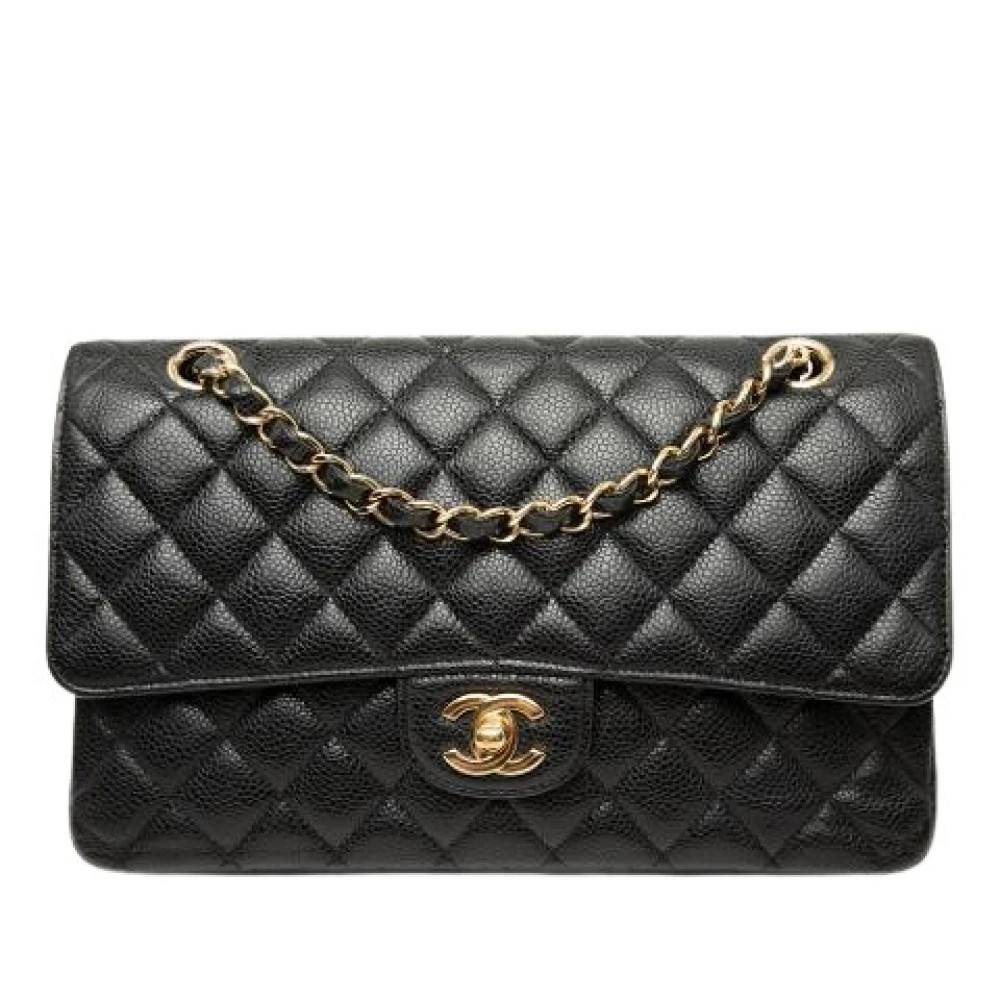 Chanel Vintage Pre-owned Classic Flap Bag - Vintage - Dame - Sort - ONE SIZE - Uld